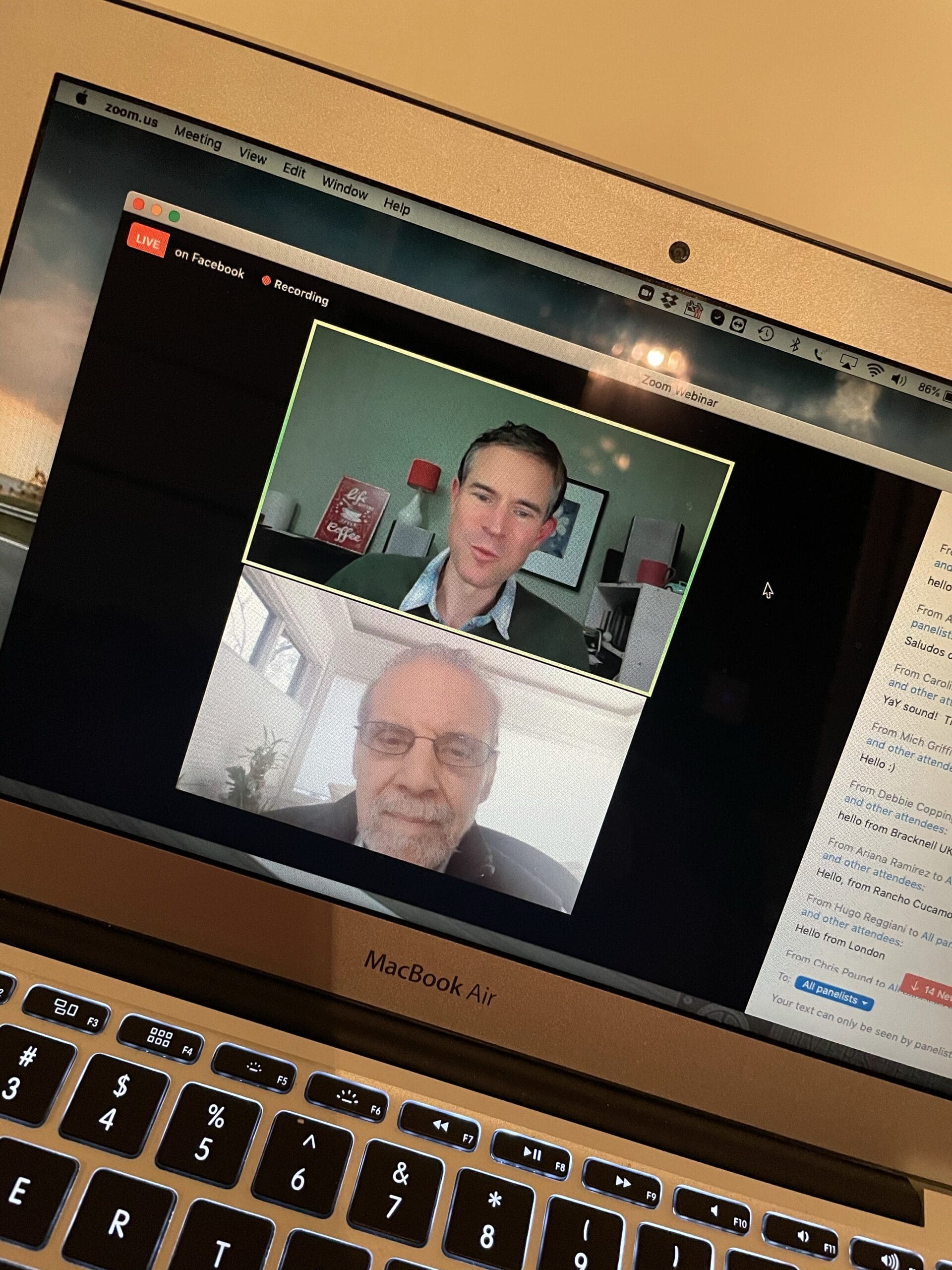 I joined a Daniel Goleman Webinar!