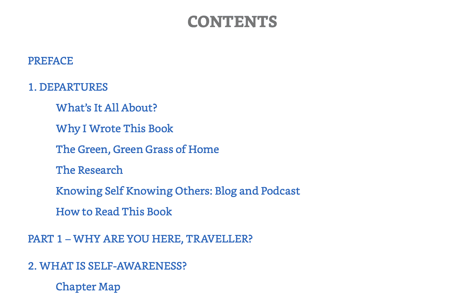 The Self-Awareness Superhighway: free excerpt