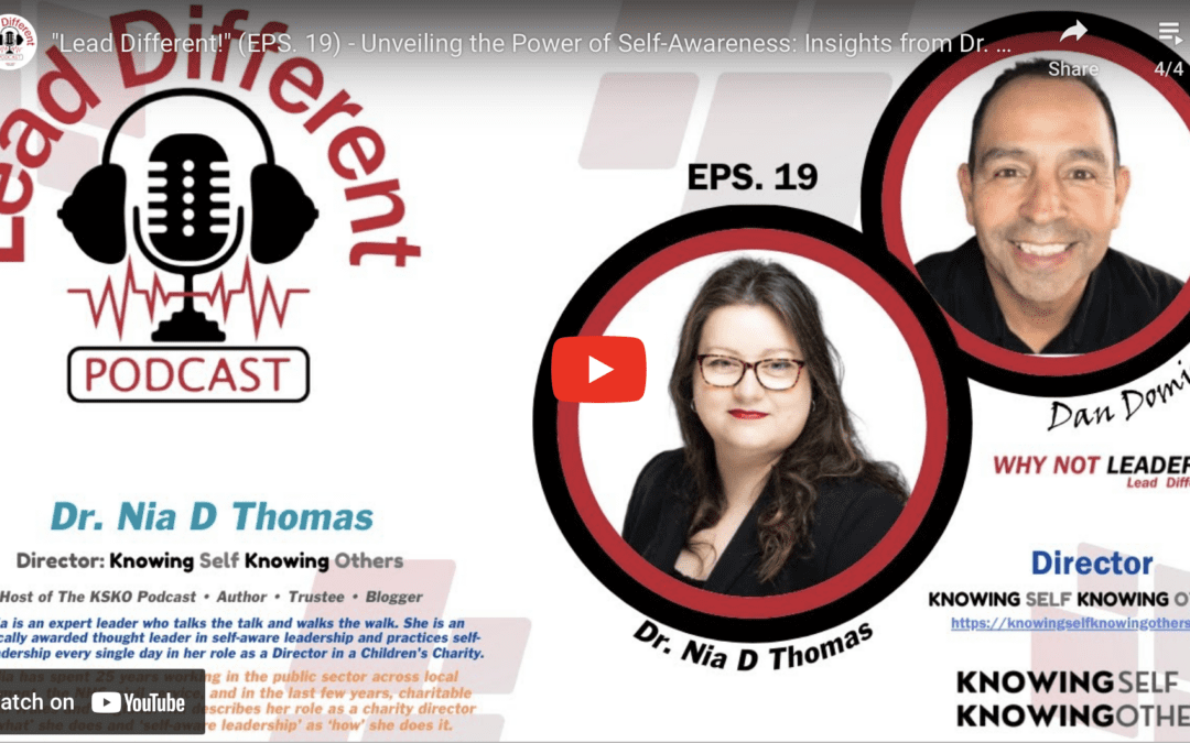 Lead Different with Dan Dominguez and Dr Nia D Thomas