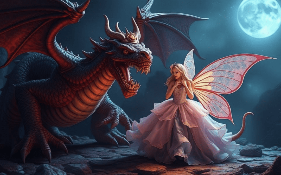 Dragon and Fairy Goth Mother