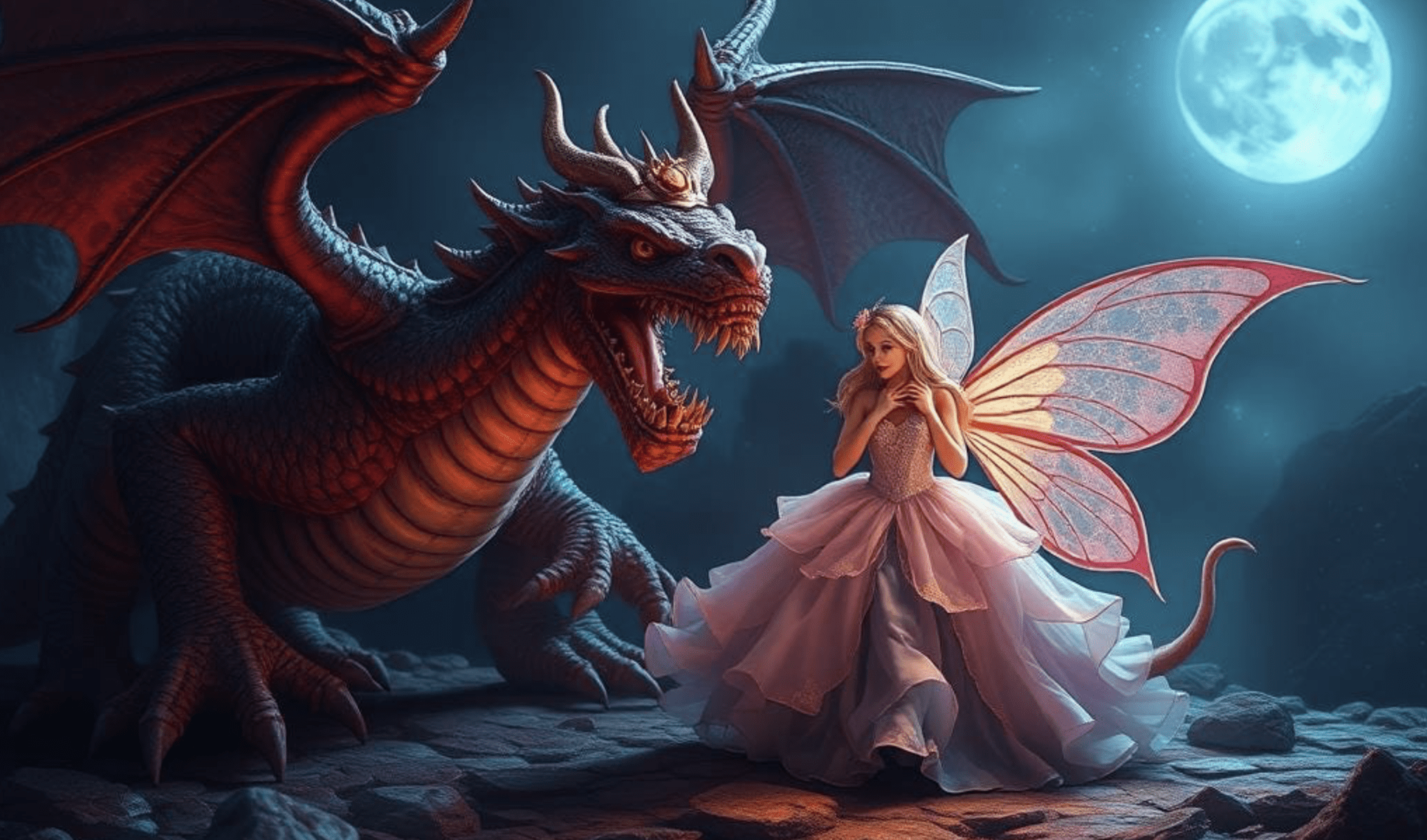 Dragon and Fairy Goth Mother