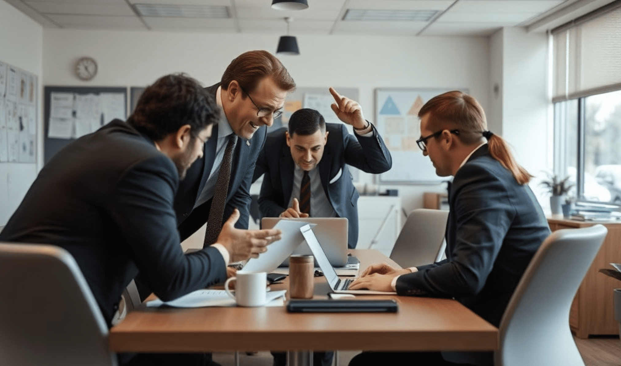 Shouting and bullying